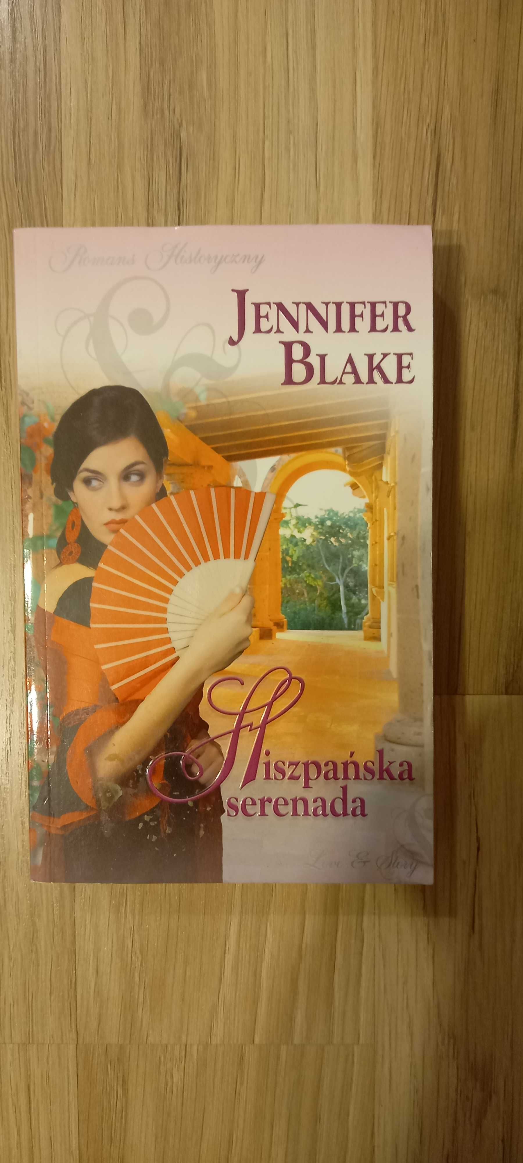 Zestaw książek z serii romanse historyczne Jenifer Blake