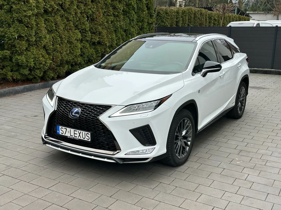 Lexus RX LEXUS RX450h F-SPORT | 1 właściciel | Bezwypadkowy | 2020/2021 | FV23%