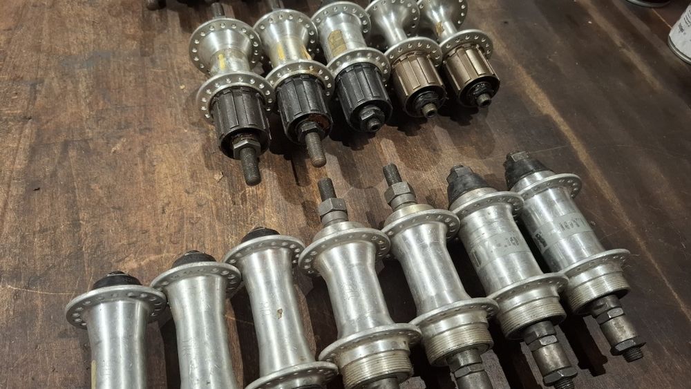 Pakiet Nowe Piasty Retro Shimano STX Sram 23 Szt.