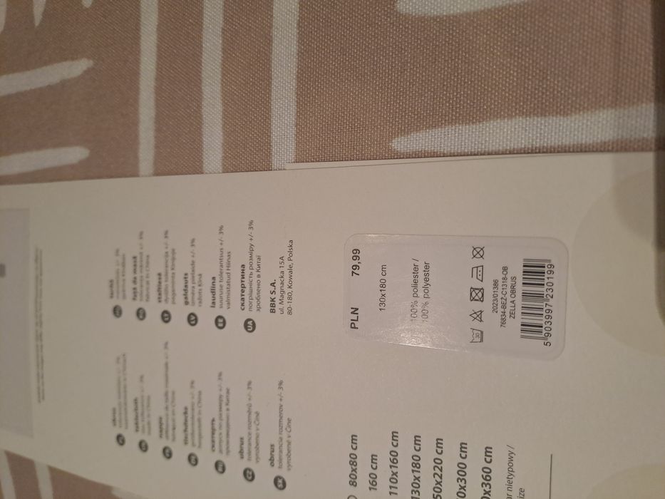 Obrus marki Home&You