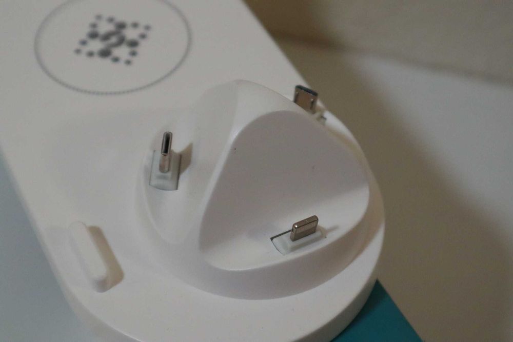 Base carregamento 6 em 1 c/ carregamento wireless