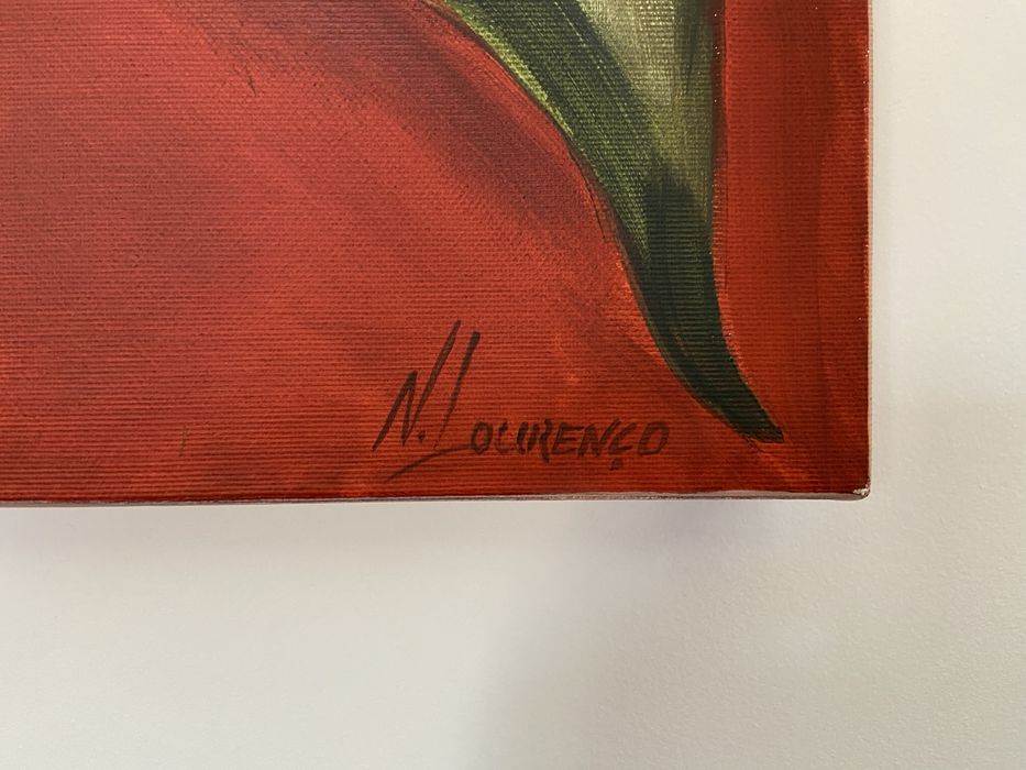 Pintura flor 115 x 80