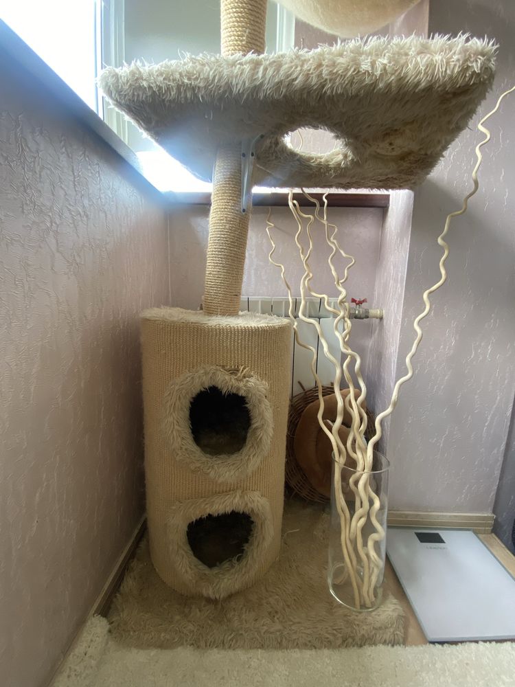 Когтеточка, домик для кота, будиночок для котів, дряпалка