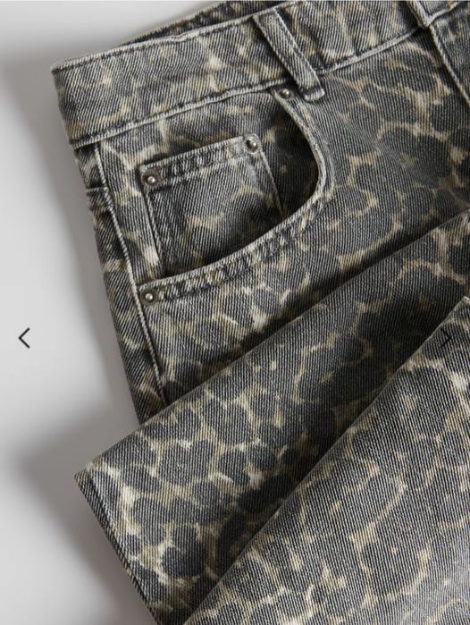 Джинсова спідниця міді від Reserved XS