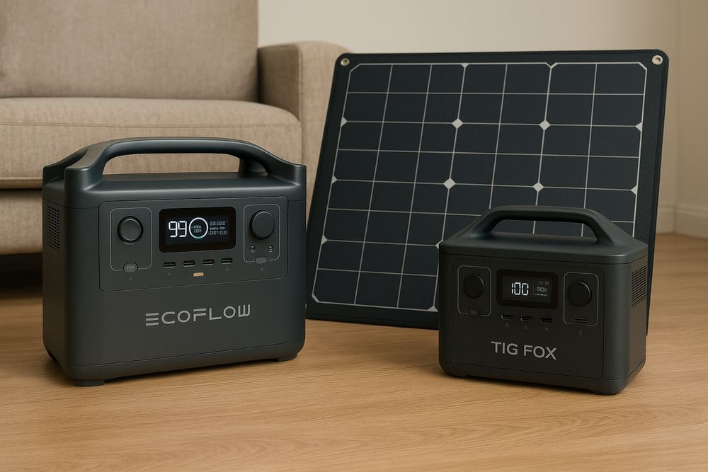 Зарядні станції та генератори