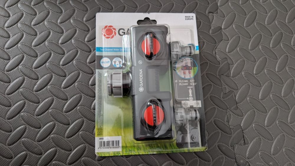 [Novo] Rega Distribuidor duplo GARDENA ROSCA