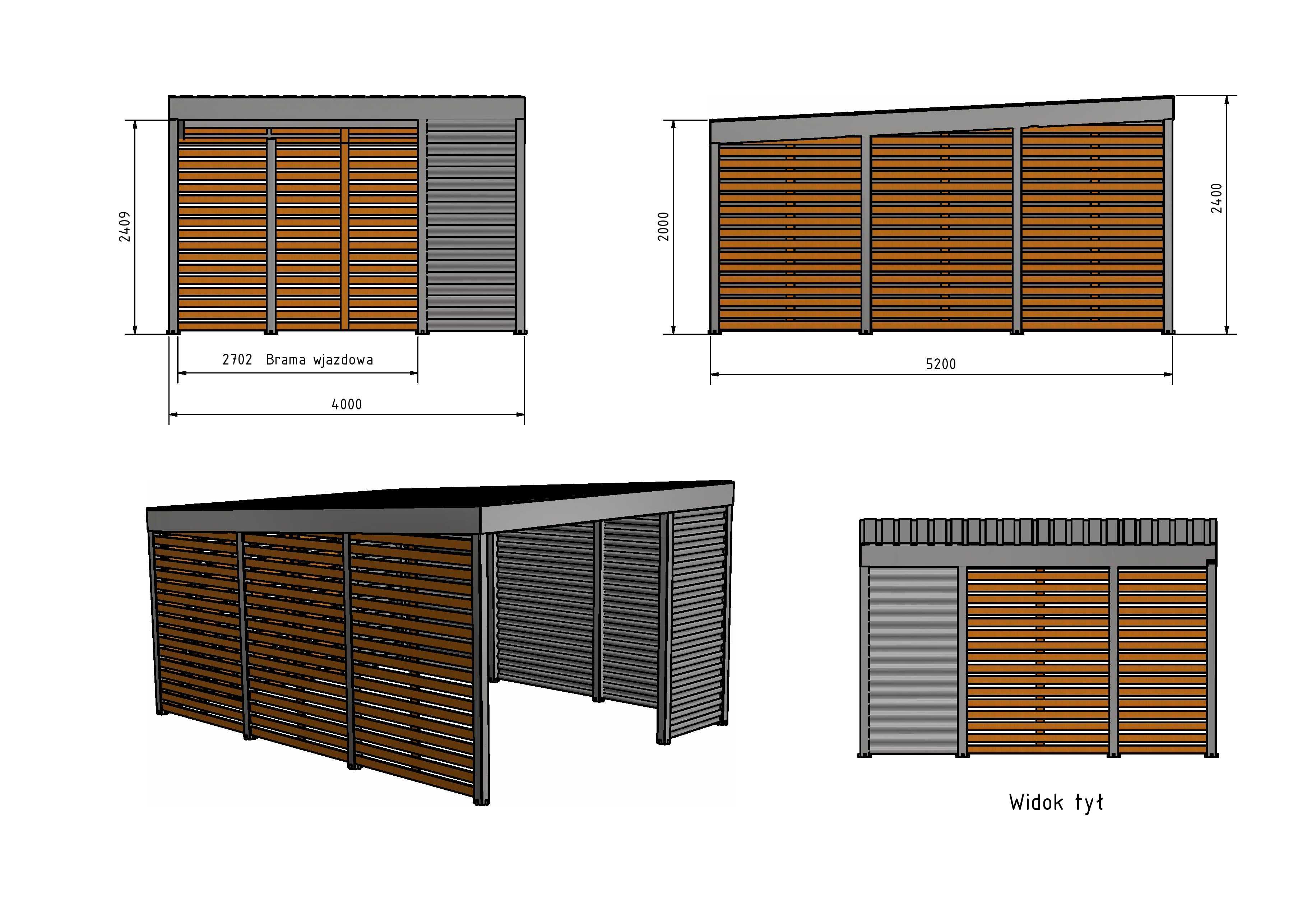 Wiata, Carport PV, pergola, altana, fotowoltaika, konstrukcje PV,