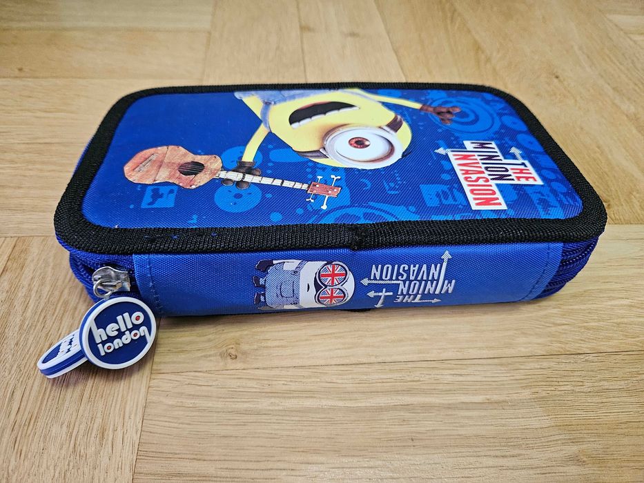Nowy piórnik Minionki z zestawem kredek
