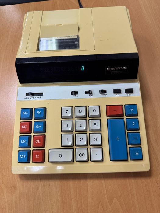 Calculadora com impressão SANYO