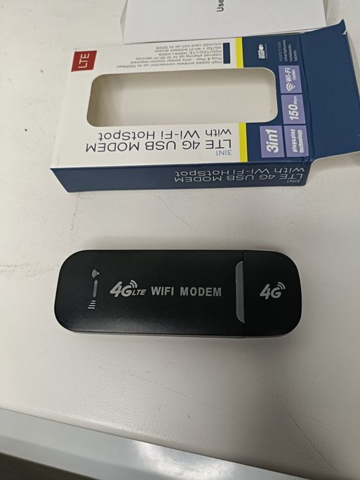 Мобільний 4G модем під сім карту 150 Мб/с, USB, WI-FI, вай фай модем