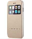Iphone 6 6s futerał etui skóra otwierany Złoty