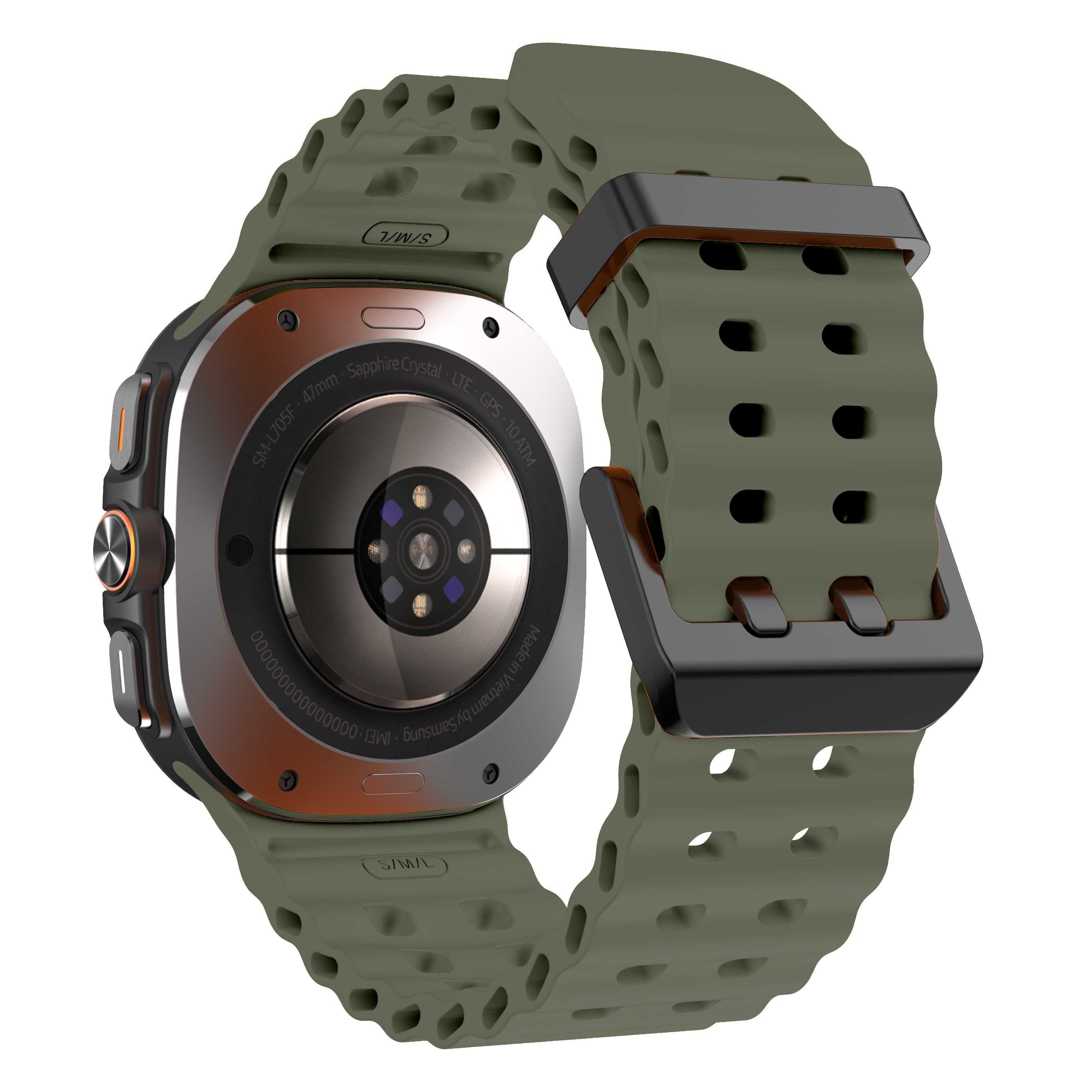 Pasek do zegarka Samsung Galaxy Watch Ultra 47mm żółty