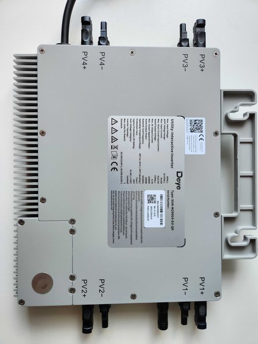 Мікроінвертор Deye SUN-M200G4-EU-Q0 2000 Вт 1, MPPT:4