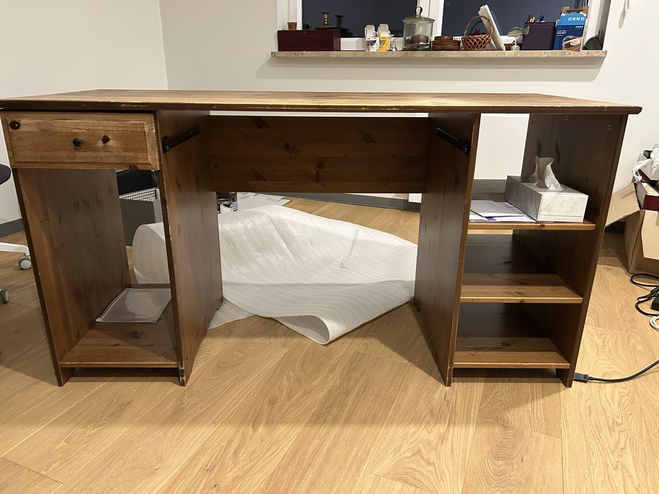 Biurko drewniane -  oddam