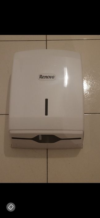Suporte de papel de mãos da Renova.