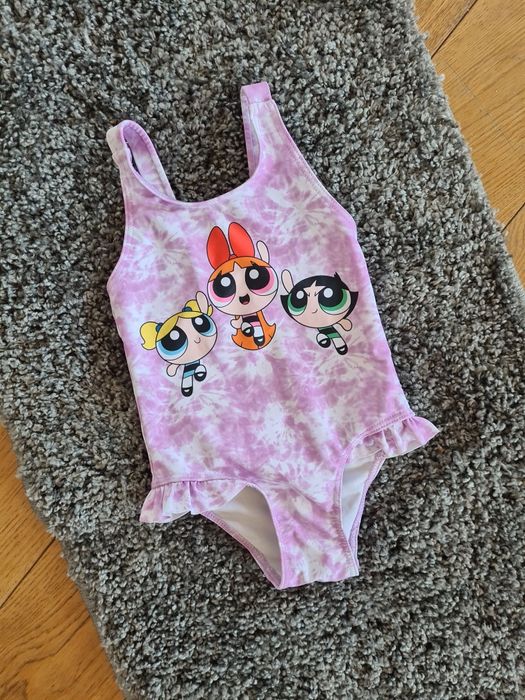 Powerpuff Atomówki 92 98 1,5-2lata kostium kąpielowy strój jednoczęści