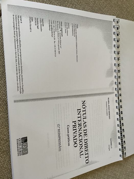 Nótulas de Direito Internacional Privado