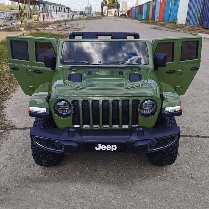 BAWIBUS.PL Auto samochód na akumulator JEEP 4x4 na pilota, dwuosobowe