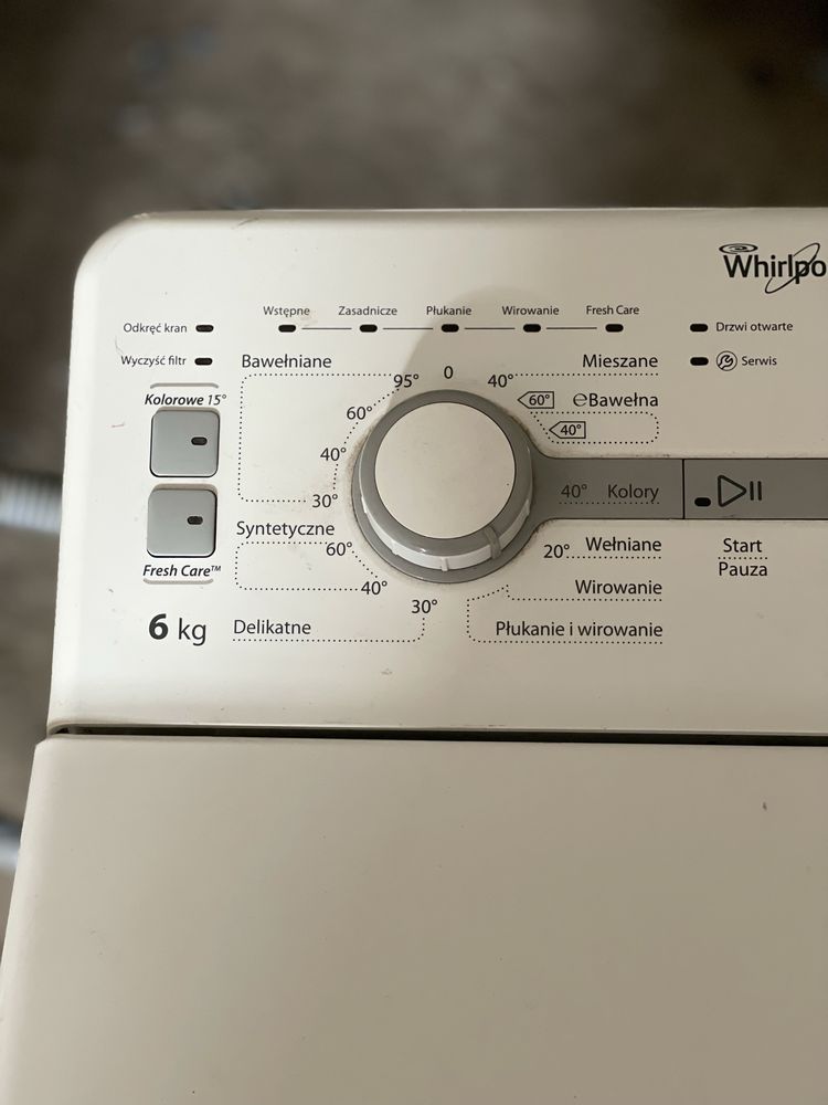 Пральна машинка Whirlpool 6кг.