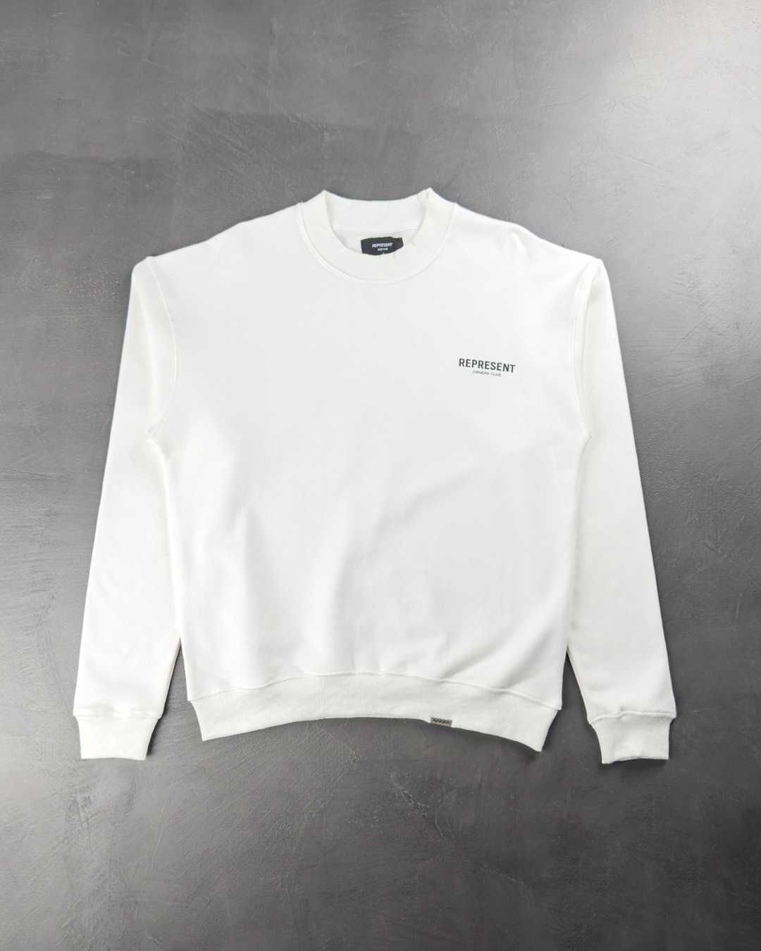 Світшот REPRESENT OWNERS CLUB Sweater Flat White