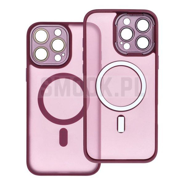 Futerał VARIETE MAG COVER  z MagSafe do IPHONE 15 PRO fioletowy