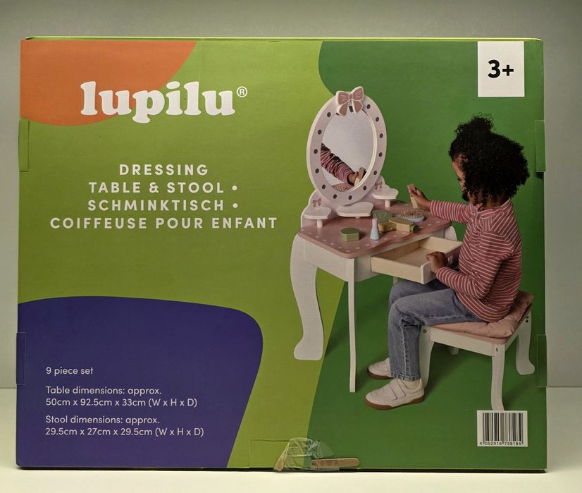 Дитячий туалетний столик та стілець Lupilu