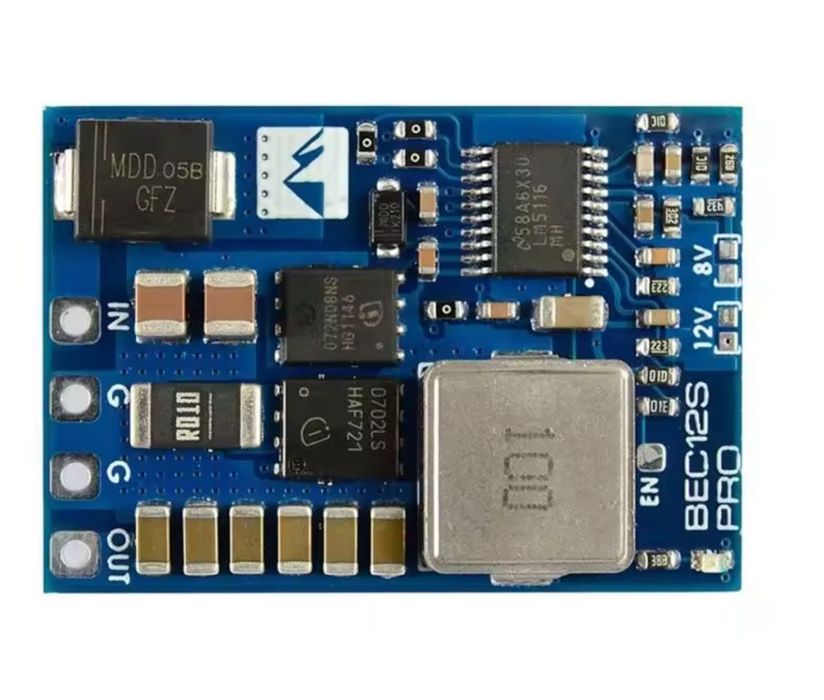 Регулятор модуль живлення Matek BEC12S-PRO, 9-55V to 5V/8V/12V-5A