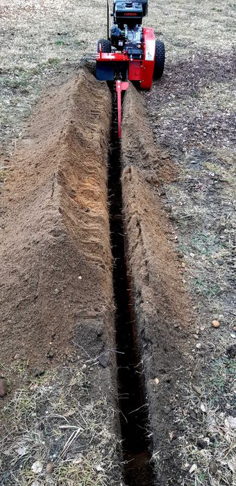 Minikoparka glebogryzarka separacyjna karczowanie koparka łańcuchowa *