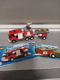 Lego City wóz strażacki z przyczepą 7239