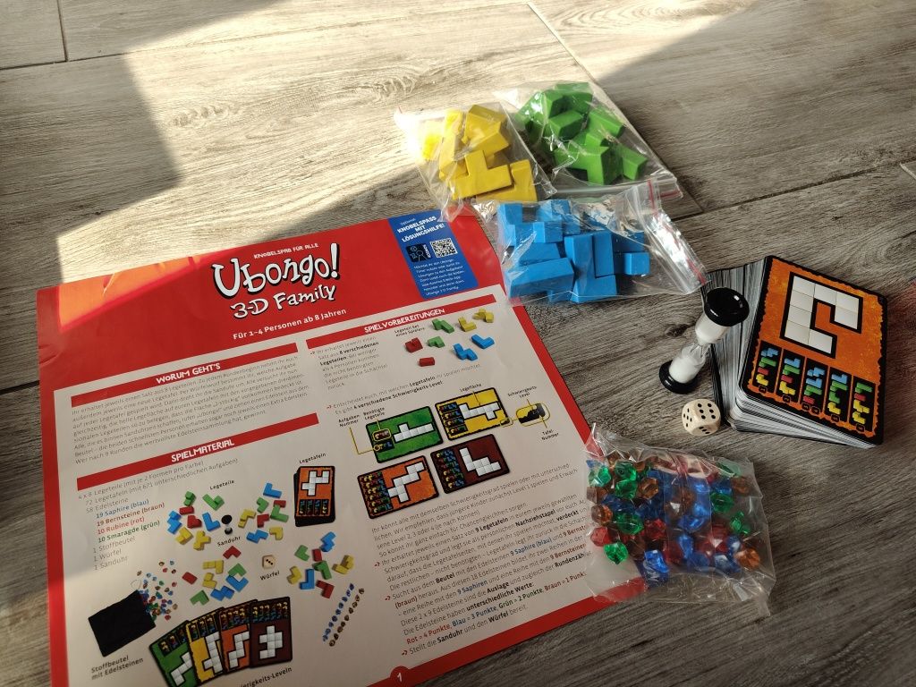 Ubongo 3D Family - gra planszowa !