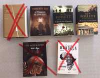 Livros de “peso” Umberto Eco e Ken Follett 10€