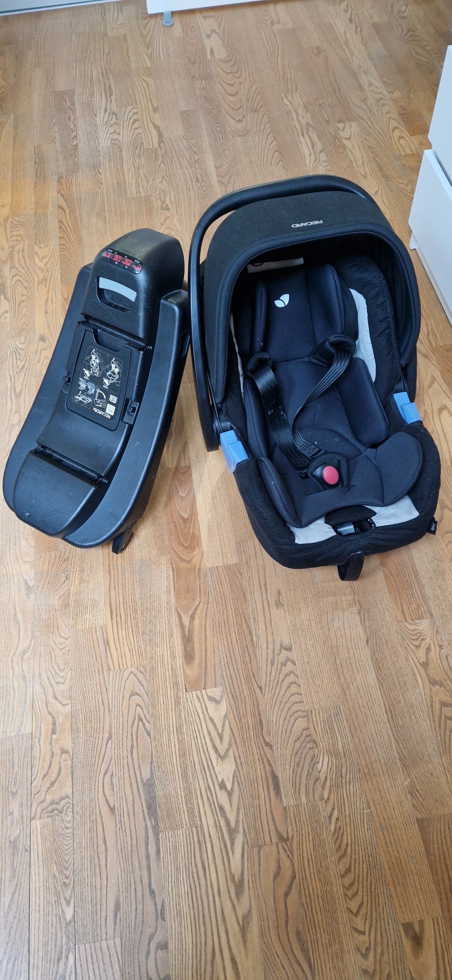 Fotelik Nosidlo z bazą RECARO 0-13