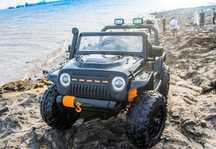 JEEP WRANGLER 4x4 Auto Samochód na akumulator DWUOSOBOWY Udźwig 100kg