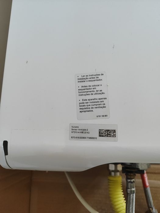 Esquentador Vulcano ventilado GN