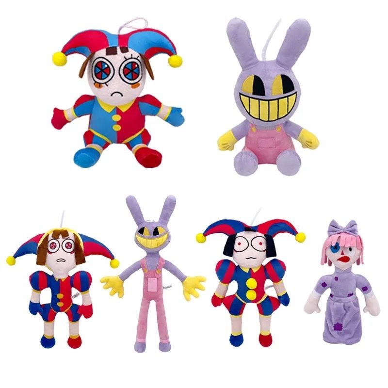 The Amazing Digital Circus Circo Plush Pomni e Jax Peluches