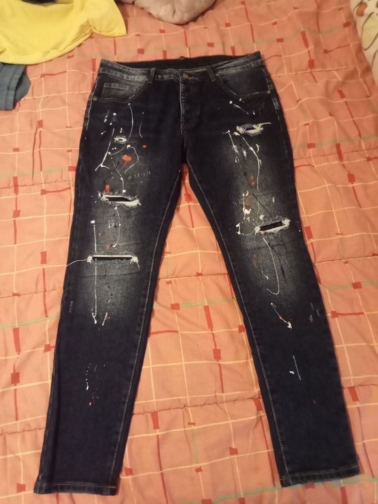 Calça jeans azul