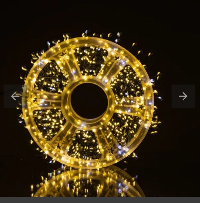 Гірлянда-нитка Роса Хвойна лапа 1500 LED 50 метрів .