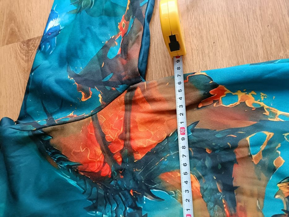 Bluza Smok M ziejący smok L dres kolorowa