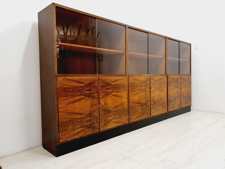 Biblioteka Witryna Art Deco Jindrich Halabala  282 CM