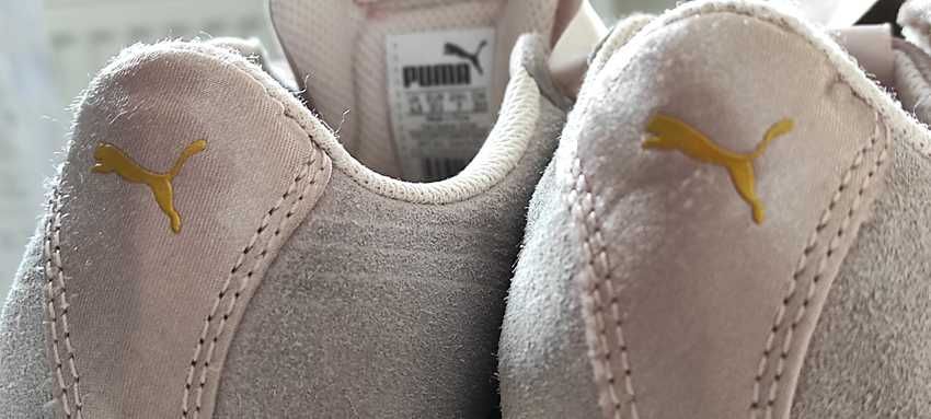 Sneakersy PUMA zamsz 37,5 - 23,5 cm