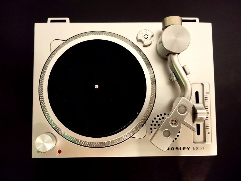 Mini gramofon Crosley RSD3 Mini Turntable (nowy) na płyty 3", prezent