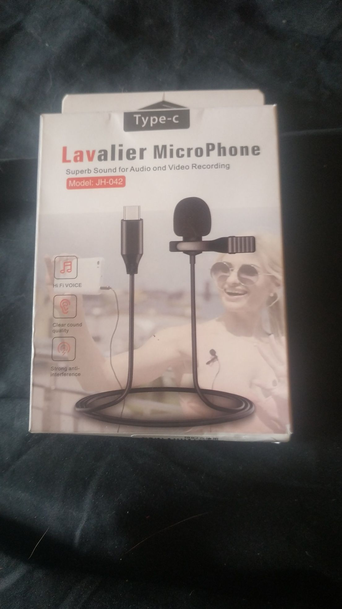 Петлічний мікрофон: Lavalier  jh-042