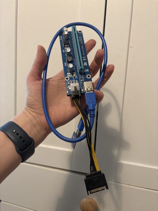 Sprzedam używane risery PCI-E