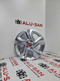 NOWE oryginalne alufelgi CITROEN 17" 5x108 C4 C5 C6 Jumpy Srebrne Czer