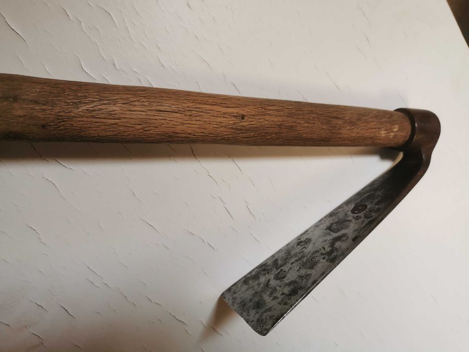 Machado numerado com cunho / Enxó / Catana / Foice - (4 peças antigas)