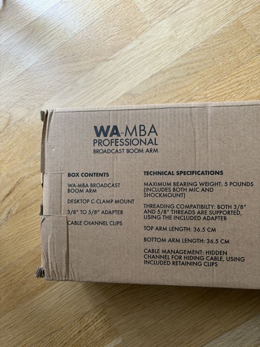 Стійка-пантограф Warm Audio WA-MBA для мікрофона (НОВА)