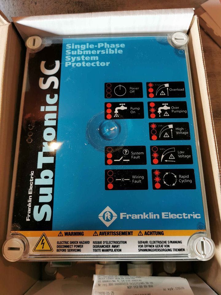 Subtronic ST075PSC 750W - Franklin Elactric - 35 proc. ceny! NOWY!