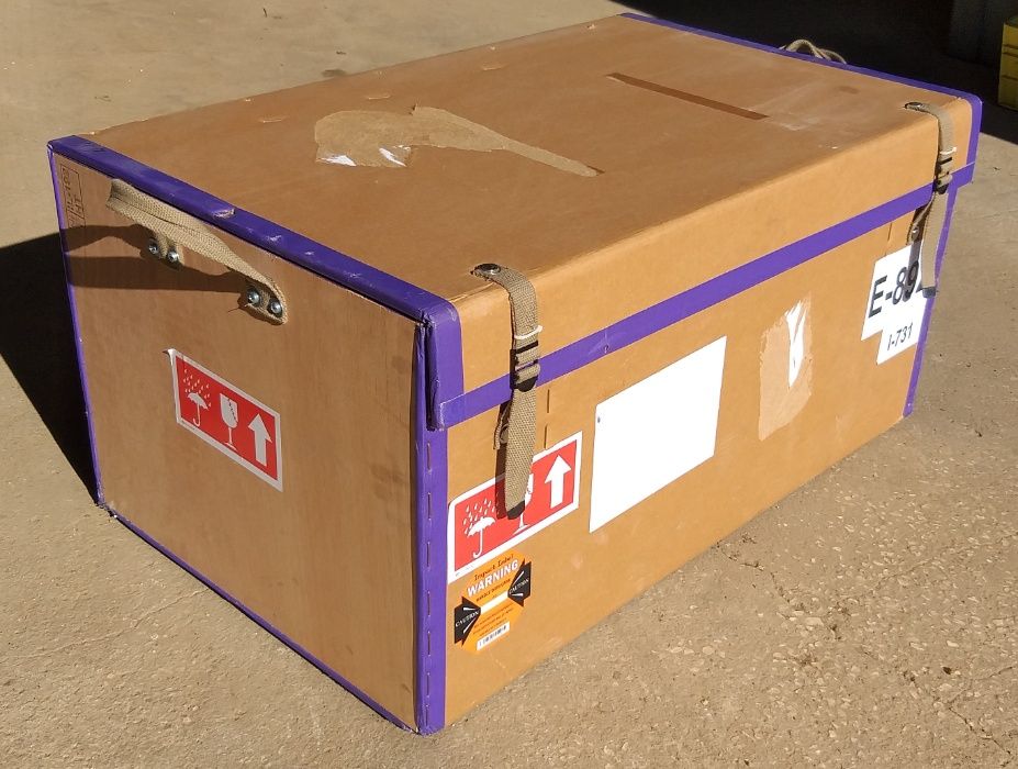 Malão de transporte ou arrumação