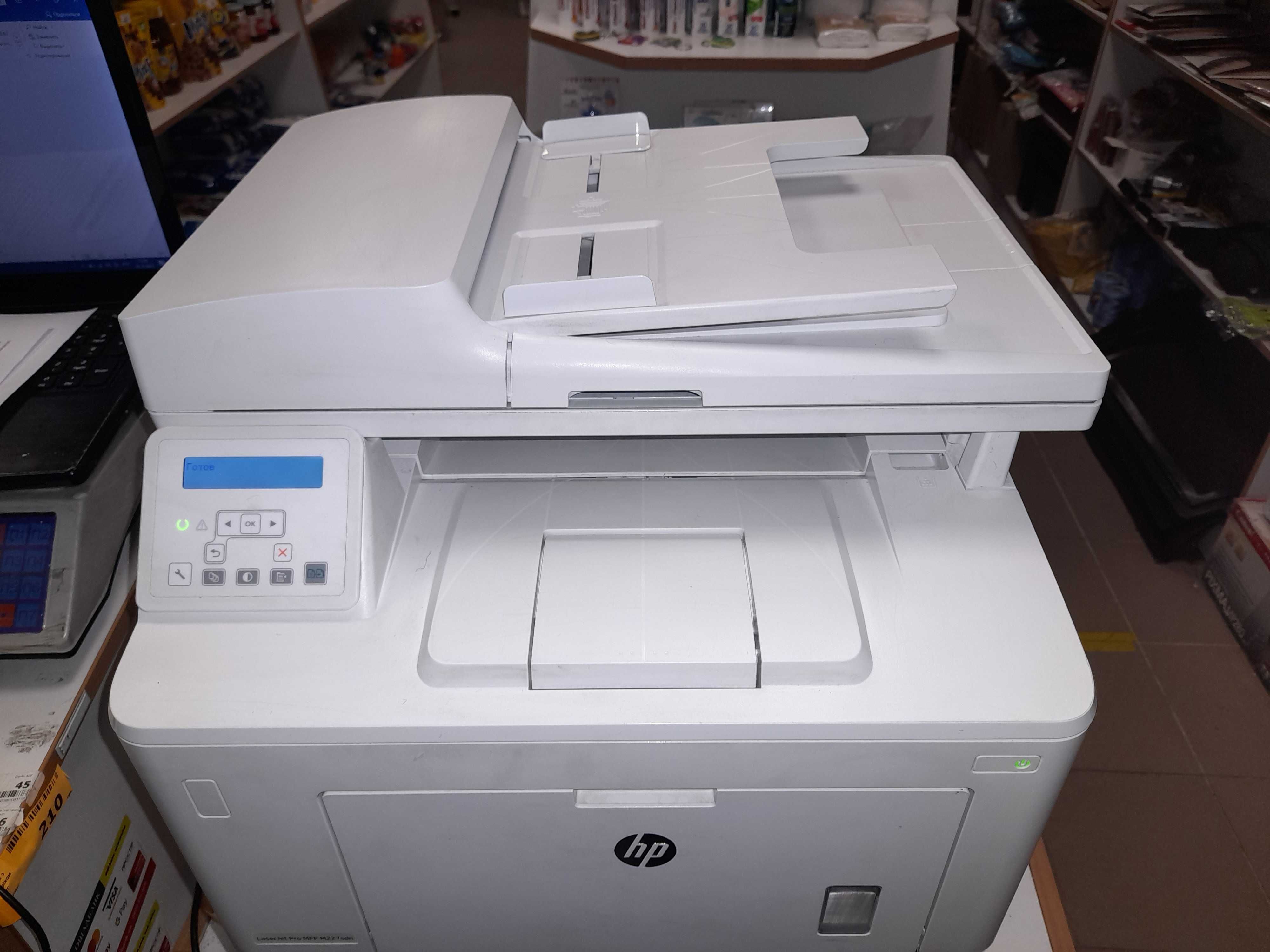 МФУ (принтер) HP LaserJet Pro M227sdn в хорошем состоянии