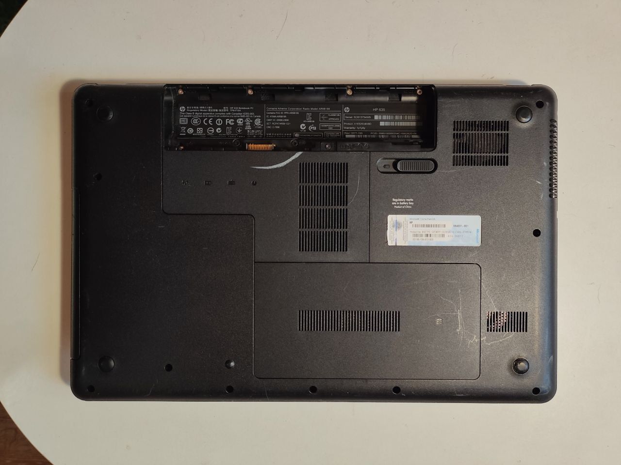 HP 635 продажа ноут